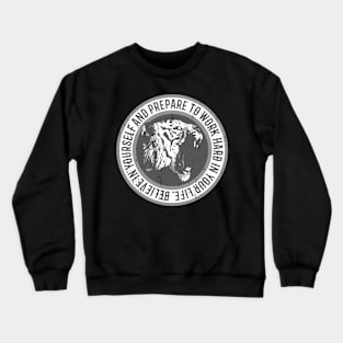 Tiger Big Cat Dangerous Crewneck Sweatshirt